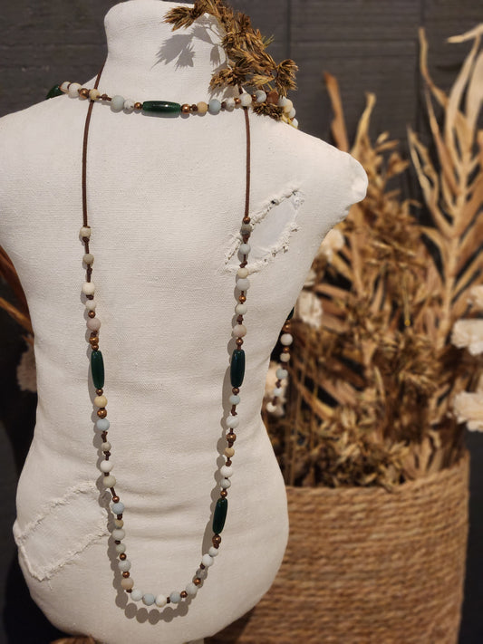 Linda Necklace -Green