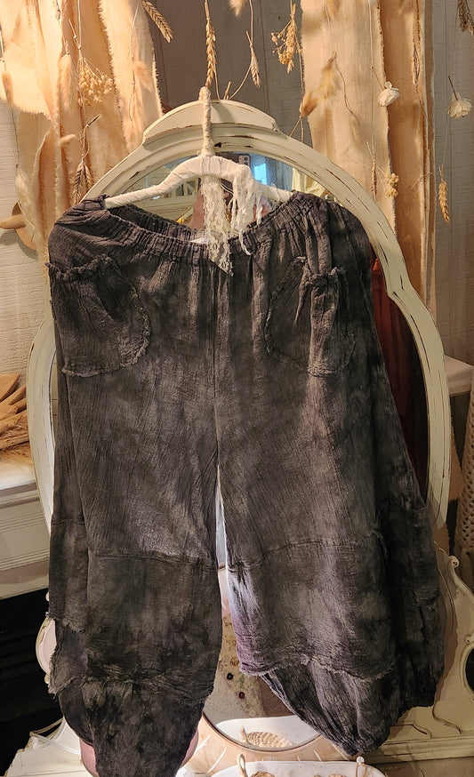 Washed Black Gucci Pants [OSFM]