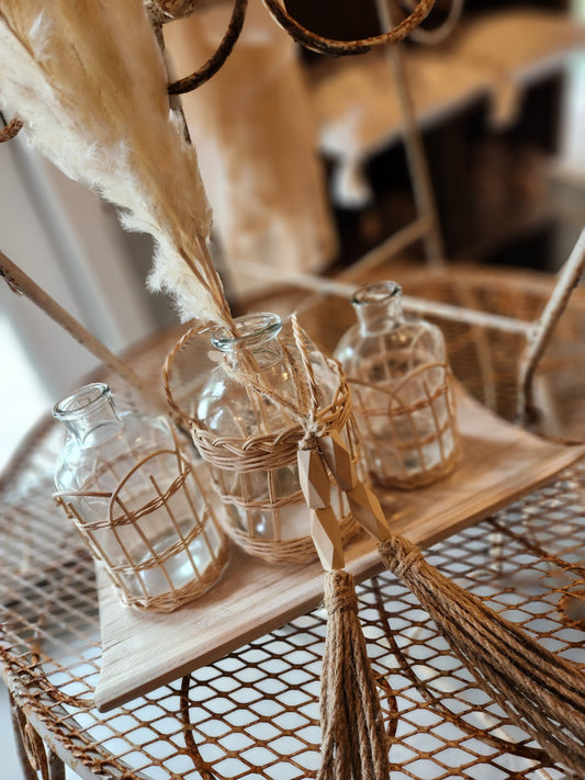 Boho 7" Bottle W/Handles [large]