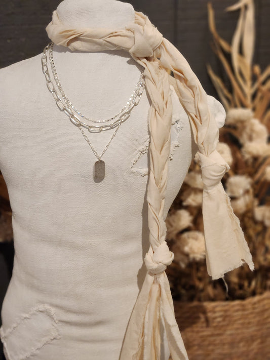 Ginger Necklace Silver Color