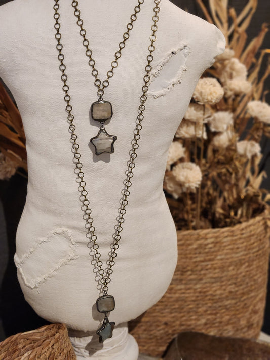 Melissa Necklace Amazonite